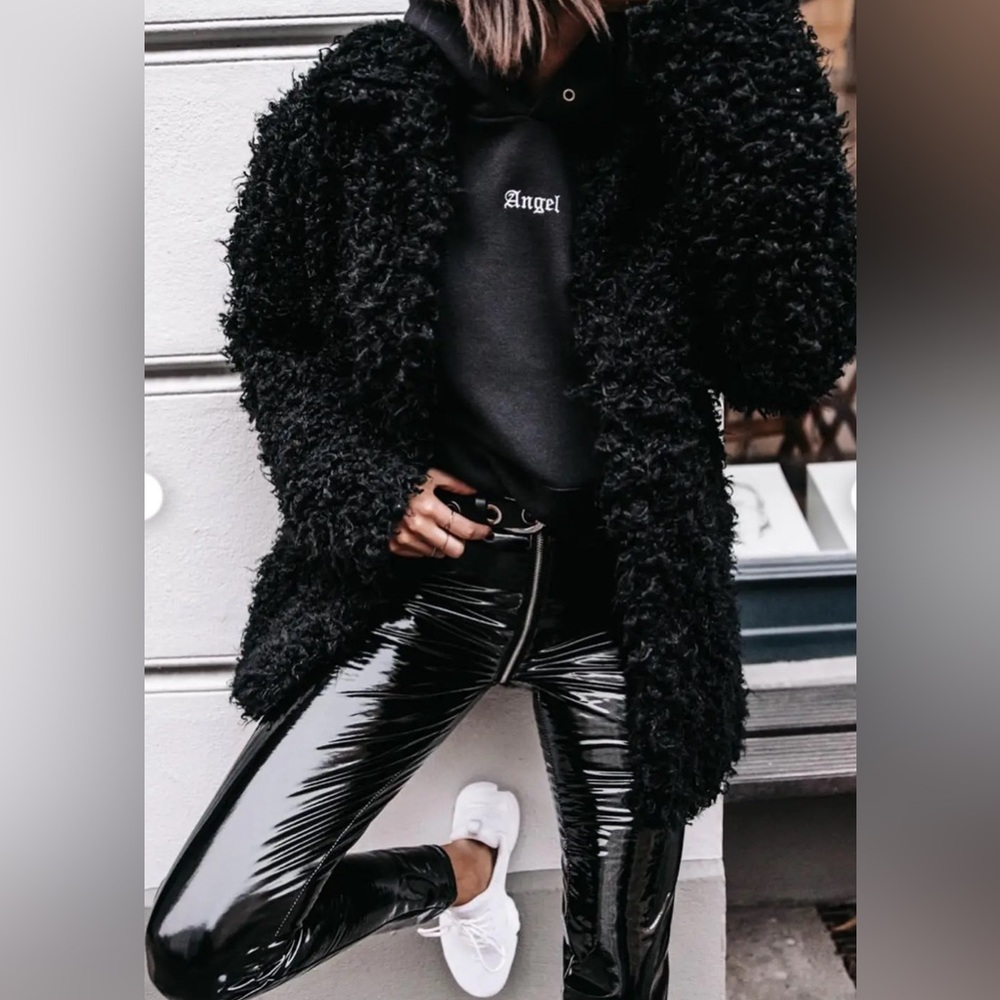 WRSTBHVR Worst Behavior faux fur jacket, shagalicious!